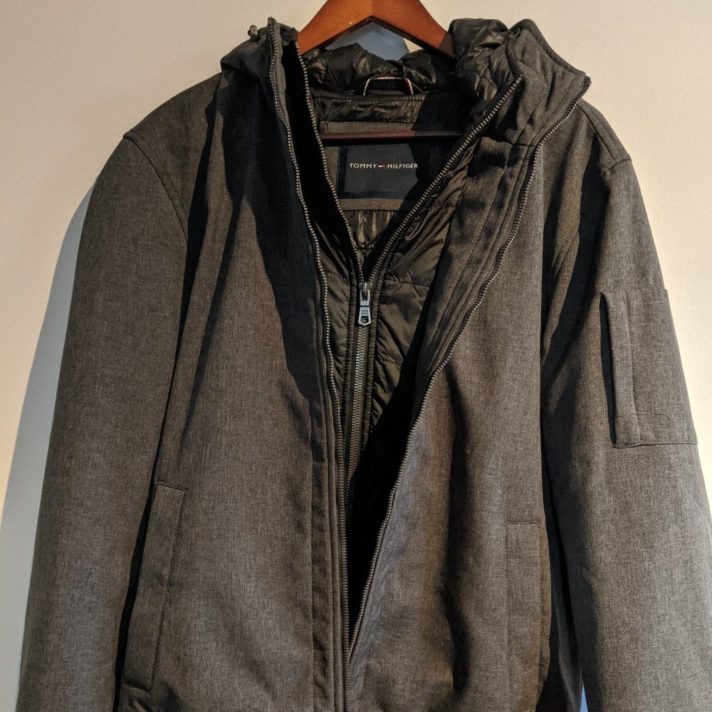 Double layered hoodie jacket Tommy Hilfiger (M)